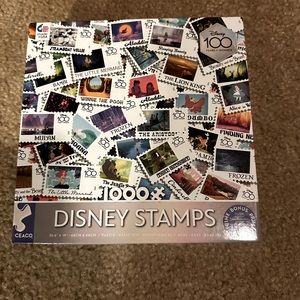 Teno Size 1000 pc disney stamp puzzle